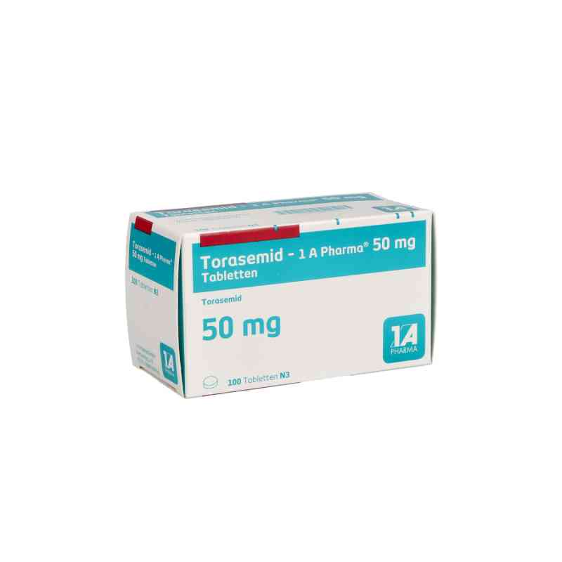 Torasemid-1A Pharma 50mg 100 stk von 1 A Pharma GmbH PZN 05007975