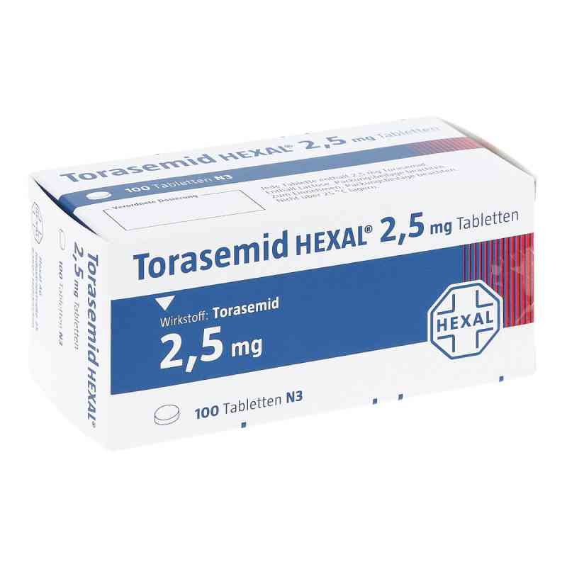 Torasemid HEXAL 2,5mg 100 stk von Hexal AG PZN 04008582