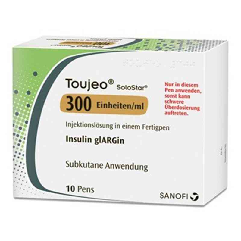 Toujeo 300 Einheiten/ml SoloStar 1,5ml Pen 10X1.5 ml von Sanofi-Aventis Deutschland GmbH PZN 10822447