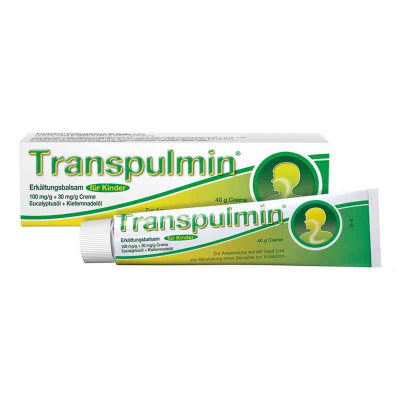 Transpulmin Erkältungsbalsam für Kinder bei Erkältung 40 g von Cooper Consumer Health Deutschland GmbH PZN 00679374