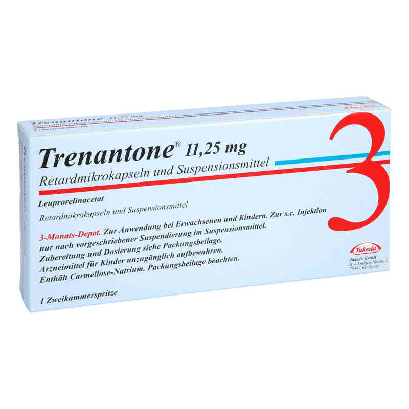 Trenantone 11,25 mg 2-kammerspr.ret.mikrokps.u.sus 1 stk von TAKEDA GmbH PZN 01770935