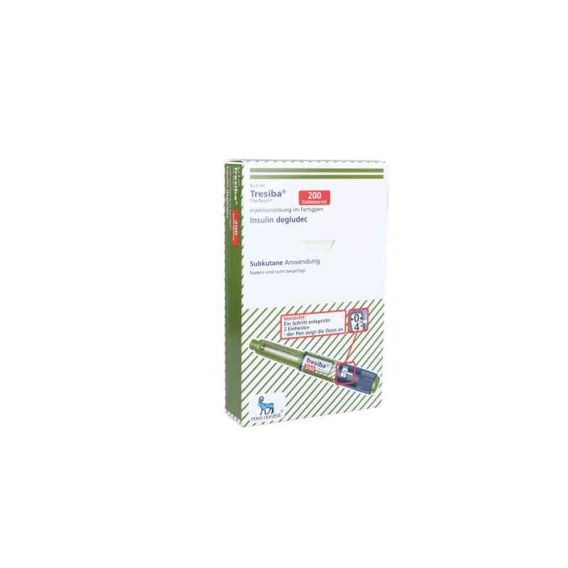 Tresiba 200 I.e./ml iniecto -lsg.i.flextouch 5X3 ml von Novo Nordisk Pharma GmbH PZN 14362600