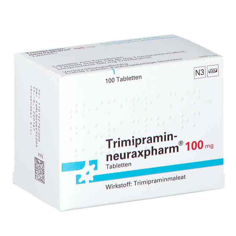 Trimipramin-neuraxpharm 100mg 100 stk von neuraxpharm Arzneimittel GmbH PZN 01527620