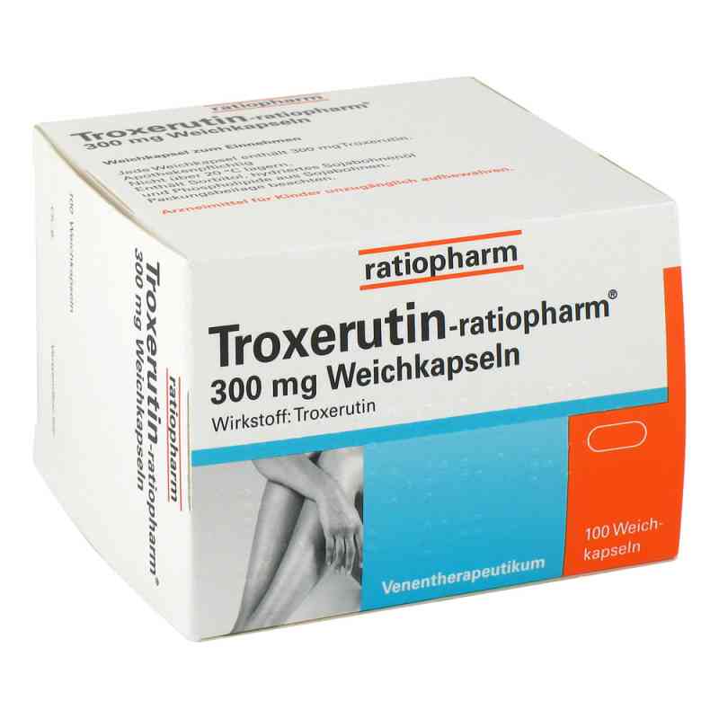 Troxerutin-ratiopharm 300mg 100 stk von ratiopharm GmbH PZN 03574109