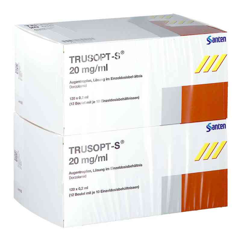 TRUSOPT-S 20mg/ml Augentropfen 120X0.2 ml von Santen GmbH PZN 01087150