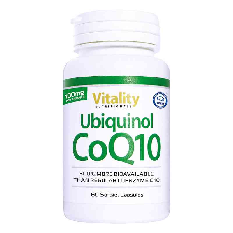 Ubiquinol Coq10 100mg Weichkapseln hochdosiert 60 stk von Vision Healthcare B.V. PZN 18053474