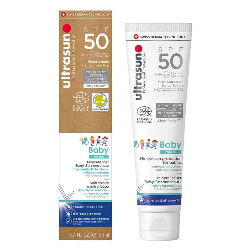 Ultrasun Baby Mineral Gel Spf 50 100 ml von Ultrasun AG PZN 18656735