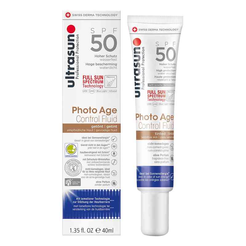 Ultrasun Photo Age Control Fluid Getönt Spf 50 40 ml von Ultrasun AG PZN 17375968