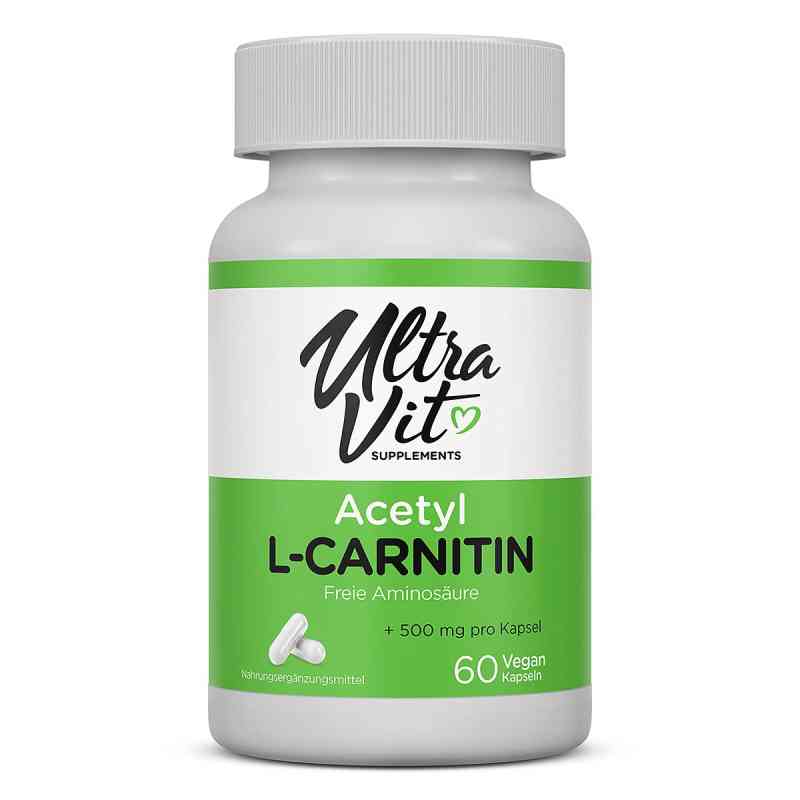 UltraVit Acetyl-L-Carnitine Kapseln 60 stk von VPlab SIA PZN 08107565