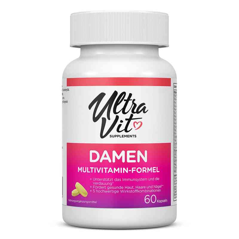 UltraVit Damen Multivitamin Formel Kapseln 60 stk von VPlab SIA PZN 08107579