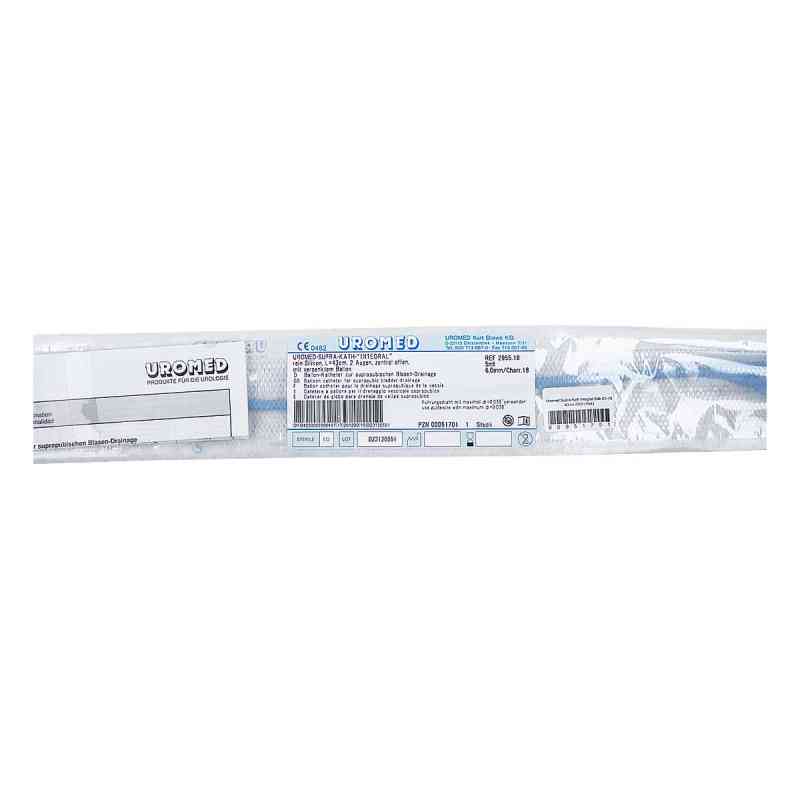 Uromed Supra Kath Integral Ch 18 Silik.43cm 2955 1 stk von UROMED Kurt Drews KG PZN 00051701