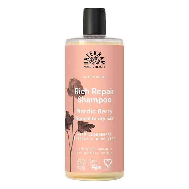Urtekram Nordic Berry Rich Repair Shampoo 500 ml von Midsona Deutschland GmbH PZN 20293719