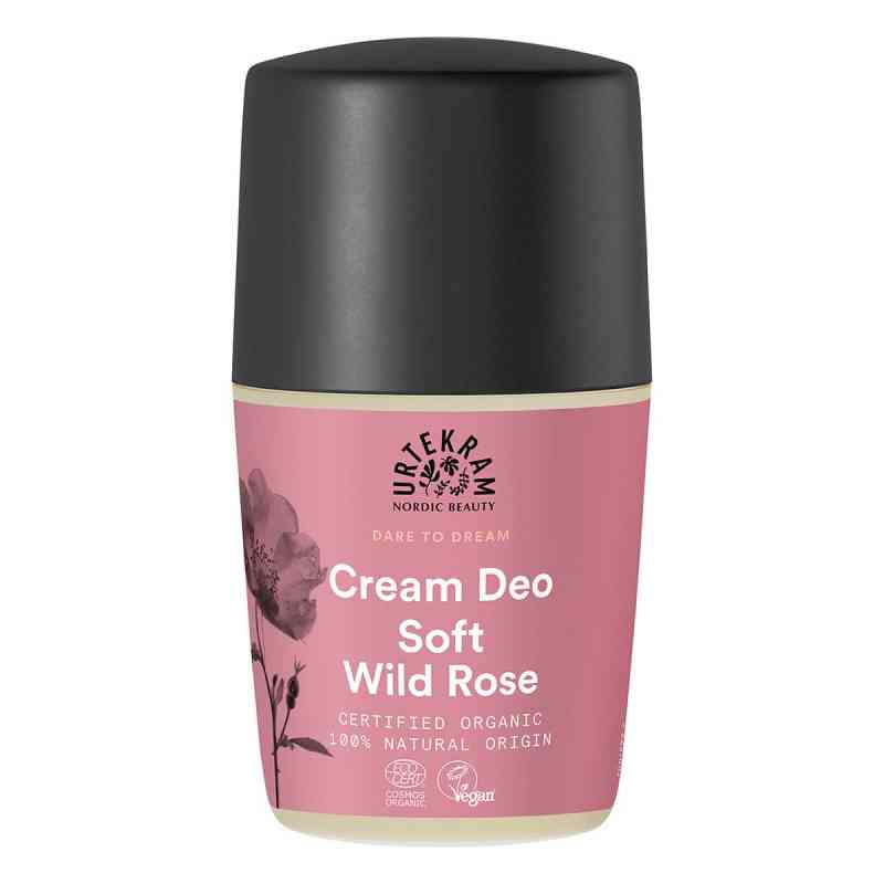 Urtekram Soft Wild Rose Cream Deo 50 ml von Midsona Deutschland GmbH PZN 19478129