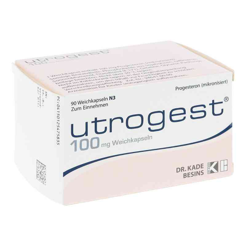 Utrogest 100 mg Weichkapseln 90 stk von Besins Healthcare Germany GmbH PZN 12547583