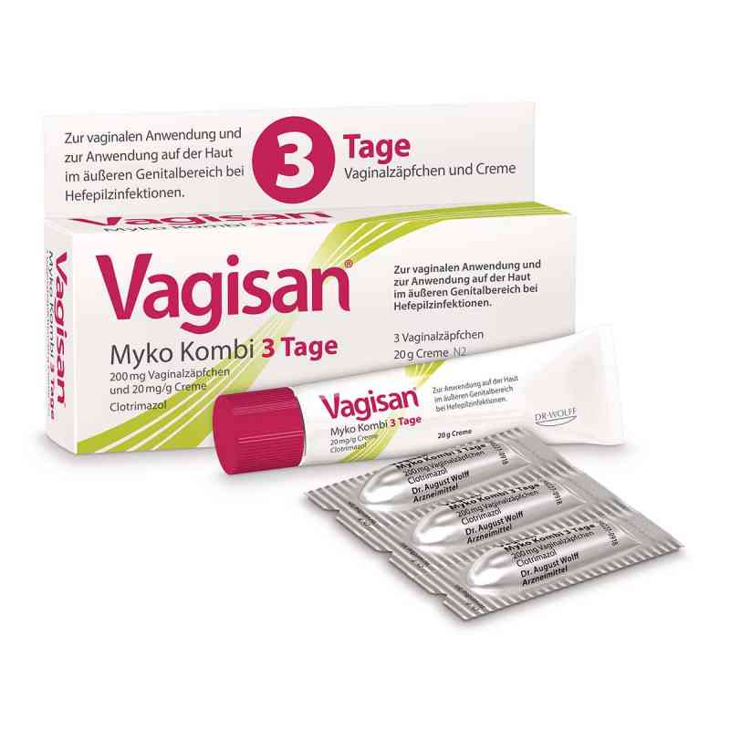 Vagisan Myko Kombi 3-Tage bei Scheidenpilz 1 Pck von Dr. August Wolff GmbH & Co. KG Arzneimittel PZN 15373698