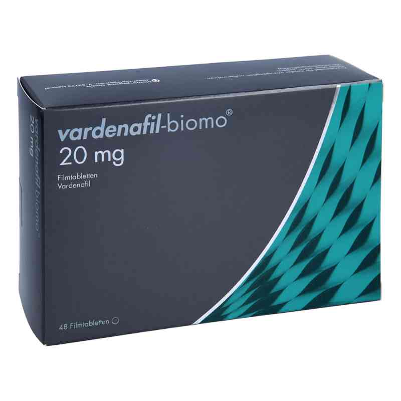 Vardenafil-biomo 20 mg Filmtabletten 48 stk von biomo pharma GmbH PZN 14413295
