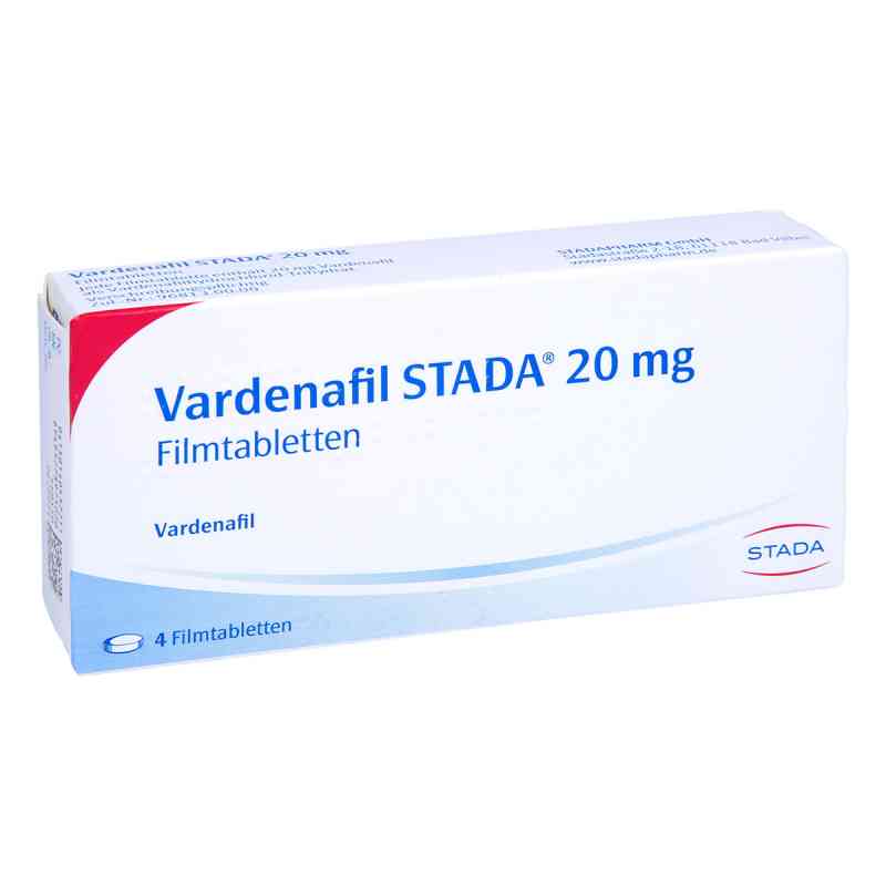 Vardenafil Stada 20 mg Filmtabletten 4 stk von STADAPHARM GmbH PZN 14053721