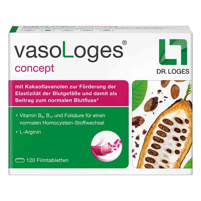 Vasologes Concept Filmtabletten 120 stk von Dr. Loges + Co. GmbH PZN 18677482
