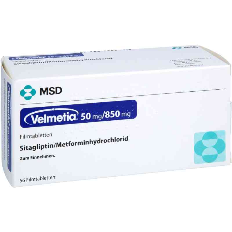 Velmetia 50mg/850mg 56 stk von BERLIN-CHEMIE AG PZN 00089891
