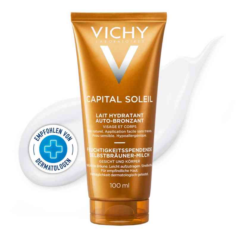 Vichy Capital Soleil Selbstbräuner Milch Gesicht und Körper 100 ml von L'Oreal Deutschland GmbH PZN 05589233