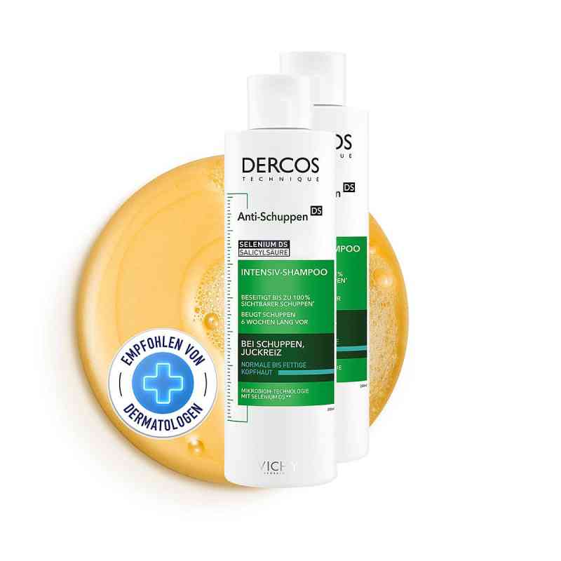 Vichy Dercos Anti-schuppen Shampoo Fett.kopfhaut 2x200 ml von L'Oreal Deutschland GmbH PZN 08104265