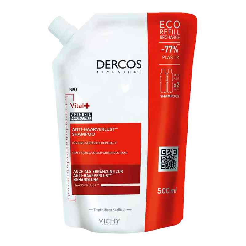 Vichy Dercos Vital-Shampoo+Nachfüllpack 500 ml von L'Oreal Deutschland GmbH PZN 17987513