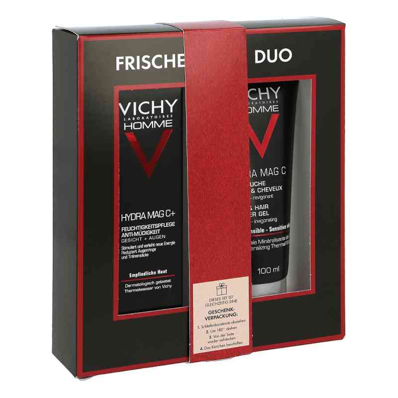Vichy Homme Hydra Mag C+ & Duschgel Geschenk-Set 1 Pck von L'Oreal Deutschland GmbH PZN 15822860