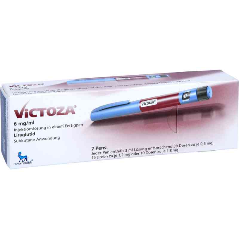 Victoza 6 mg/ml Injektionslösung i.e.fertigpen 2X3 ml von Novo Nordisk Pharma GmbH PZN 03277630