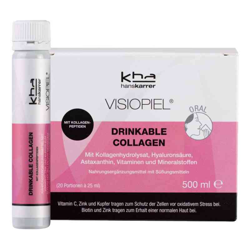 Visiopiel Drinkable Collagen 20X25 ml von Hans Karrer GmbH PZN 17240398
