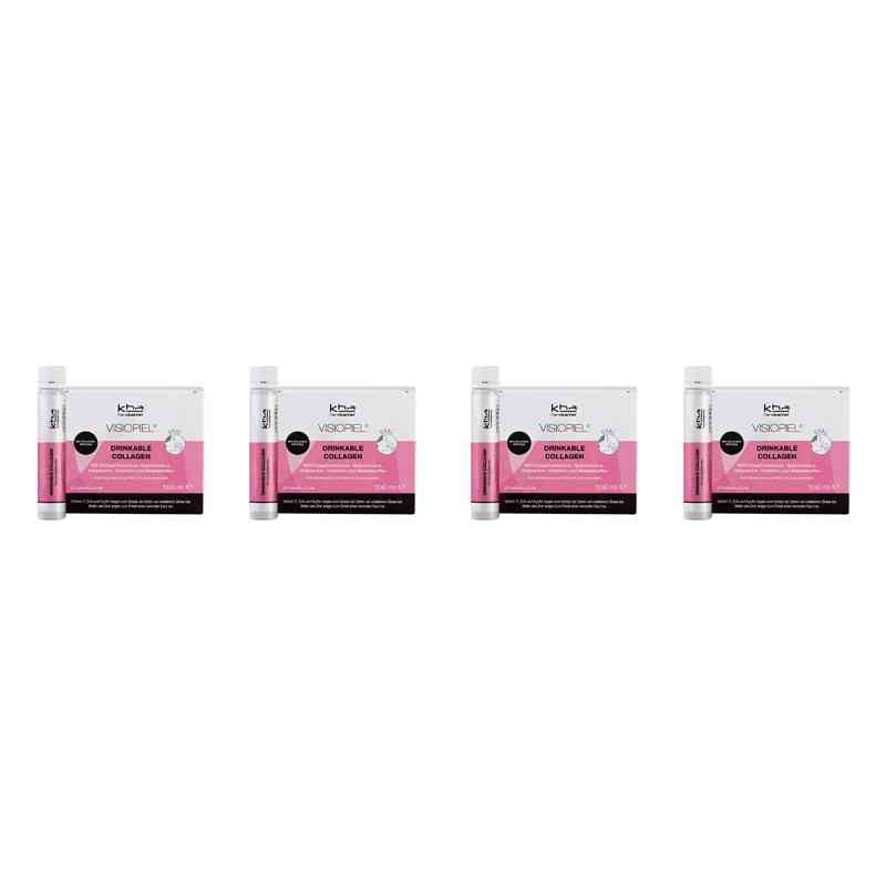 Visiopiel Drinkable Collagen 4x20X25 ml von Hans Karrer GmbH PZN 08105024