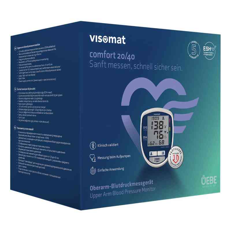 Visomat comfort 20/40 Oberarm Blutdruckmessgerät 1 stk von Uebe Medical GmbH PZN 04181866