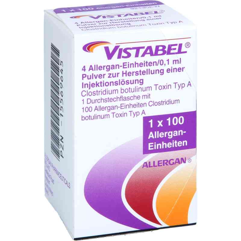Vistabel 4 Allergan-e./0,1ml 100e. P.z.h.e.inj.-l. 1 stk von AbbVie Limited PZN 15569645