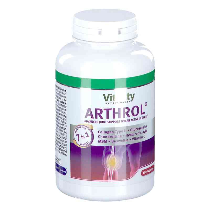 Vitality Nutritionals Arthrol Kapseln 180 stk von Vision Healthcare B.V. PZN 18660346