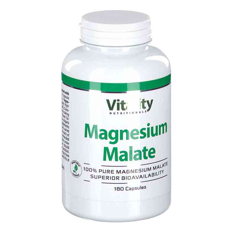 Vitality Nutritionals Magnesium Malat Kapseln 180 stk von Vision Healthcare B.V. PZN 18671427