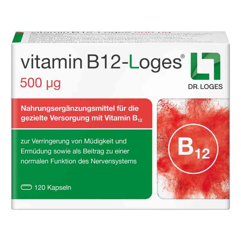 Vitamin B12-Loges 500 µg Kapseln 120 stk von Dr. Loges + Co. GmbH PZN 19101086