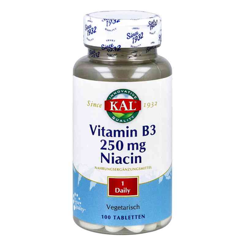 Vitamin B3 Niacin 250 mg Tabletten 100 stk von Nutraceutical Corporation PZN 13895122