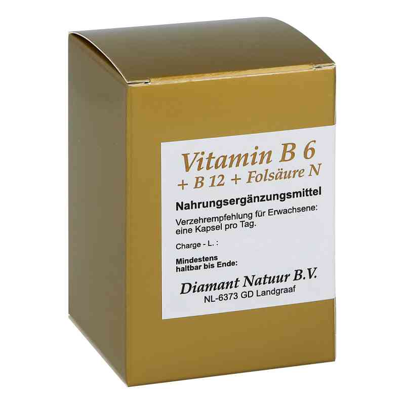 Vitamin B6+b12+folsäure N Kapseln 60 stk von FBK-Pharma GmbH PZN 12569248