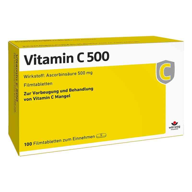 Vitamin C 500 Filmtabletten 100 stk von Wörwag Pharma GmbH & Co. KG PZN 00652257