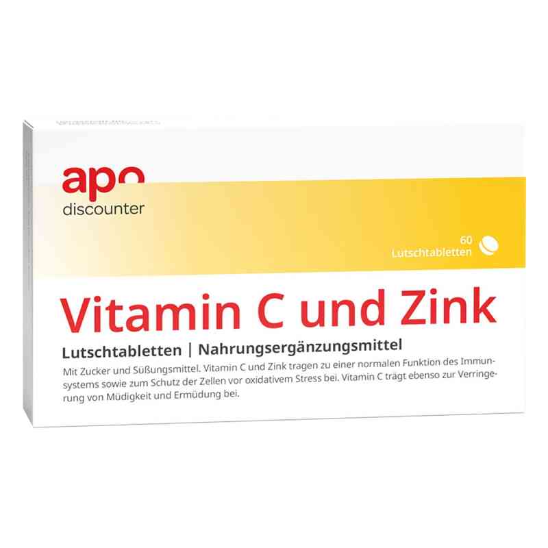 Vitamin C und Zink Lutschtabletten von apodiscounter 60 stk von apo.com Group GmbH PZN 16511062