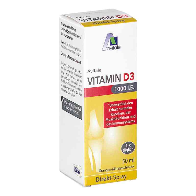 Vitamin D3 1000 I.E. Direkt-Spray 50 ml von Avitale GmbH PZN 18432734