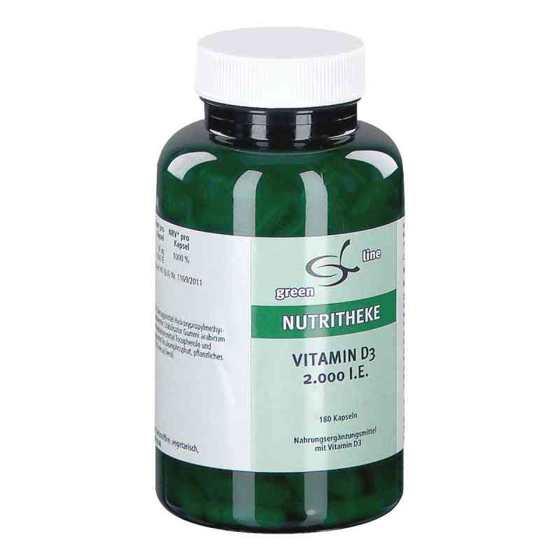 Vitamin D3 2.000 I.e. Kapseln 180 stk von 11 A Nutritheke GmbH PZN 16937430