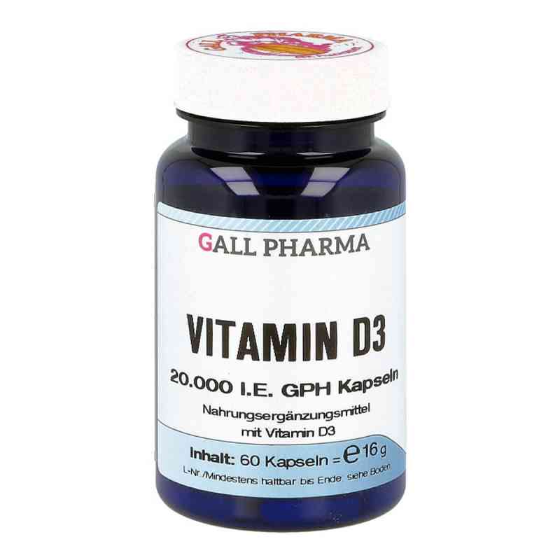 Vitamin D3 20.000 I.e. Gph Kapseln 60 stk von Hecht-Pharma GmbH PZN 14201995