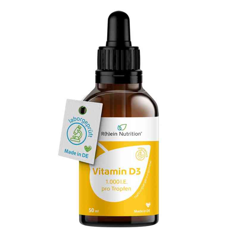 Vitamin D3 Tropfen 1.000 I.E. 50 ml von R(h)ein Nutrition & Health GmbH PZN 15328516