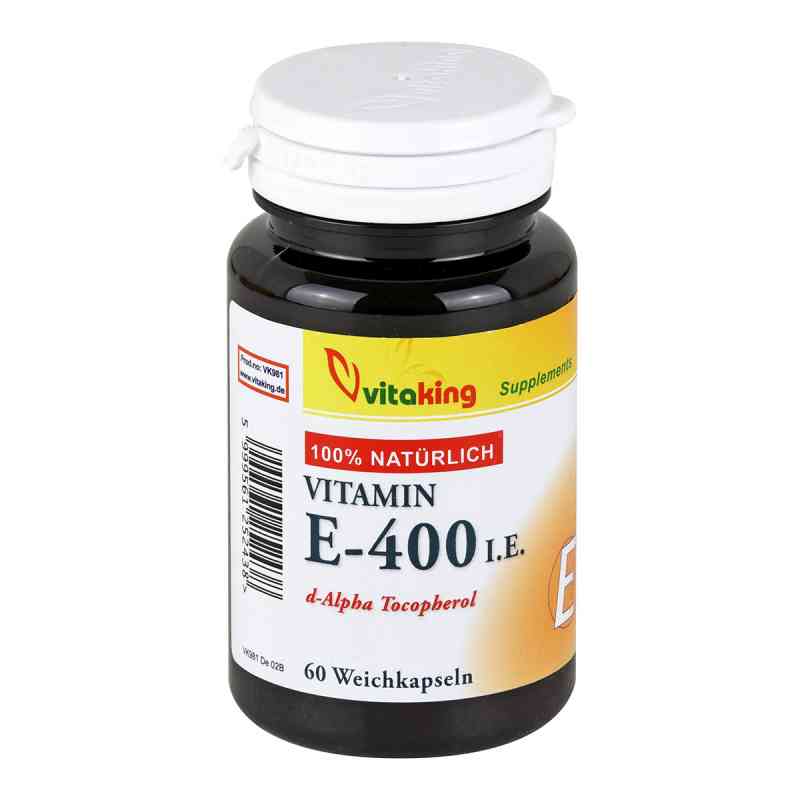 Vitamin E 400 I.e. Weichkapseln 60 stk von vitaking GmbH PZN 11721719