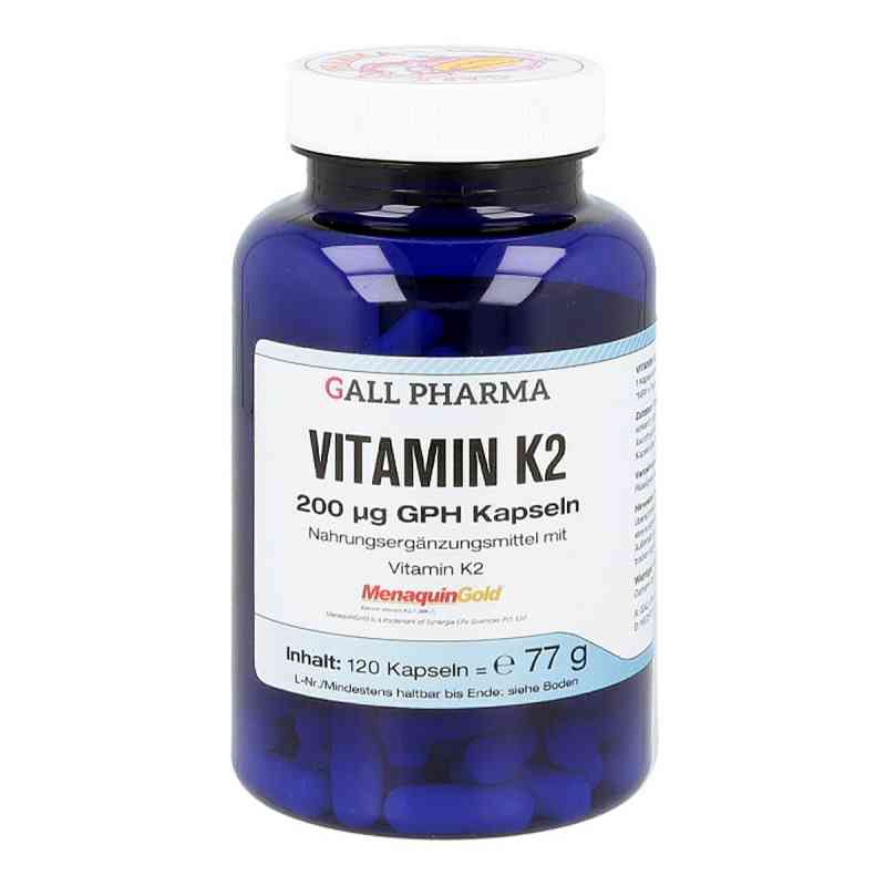 Vitamin K2 200 [my]g Gph Kapseln 120 stk von Hecht-Pharma GmbH PZN 13251241