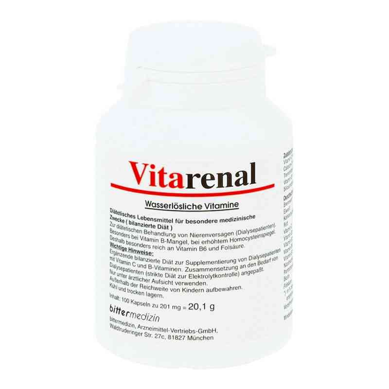 Vitarenal Kapseln 100 stk von BITTERMEDIZIN Arzneimittel-Vertriebs GmbH PZN 03278718
