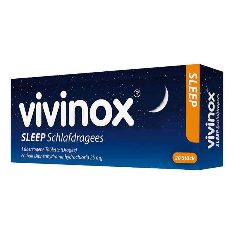 Vivinox SLEEP Schlafdragees bei Schlafstörungen 20 stk von Dr. Gerhard Mann PZN 04132483
