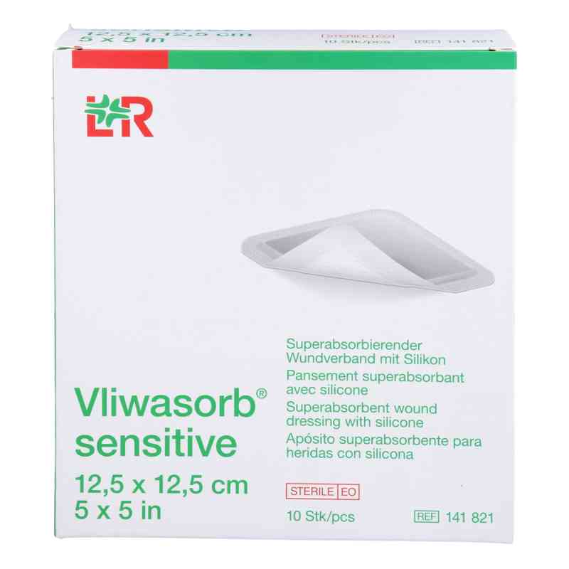 Vliwasorb Sensitive 12,5x12,5 Cm Superabsorb.wundv 10 stk von Lohmann & Rauscher GmbH & Co.KG PZN 16876349