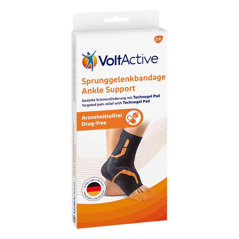 Voltactive Sprunggelenkbandage rechts S 1 stk von Haleon Germany GmbH PZN 16506799