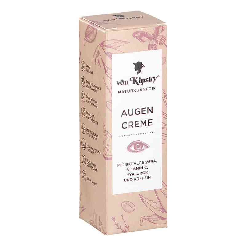 Von Kinsky Bio Augencreme Aloe Vera+vitamin C 30 ml von R(h)ein Nutrition & Health GmbH PZN 18602780